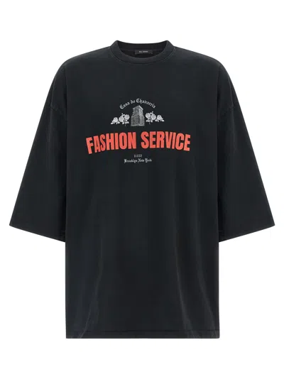 Willy Chavarria 'casa De Chavarria Buffalo' T-shirt In Black