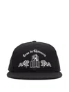 Willy Chavarria Casa De Chavarria Embroidered Cap In Black