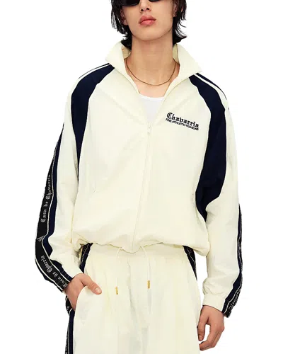 Willy Chavarria Casa De Chavarria Logo Track Jacket In White
