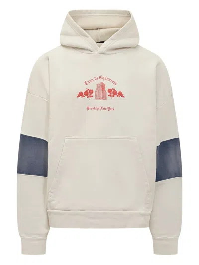 WILLY CHAVARRIA CASA DE CHAVARRIA PANELLED HOODIE