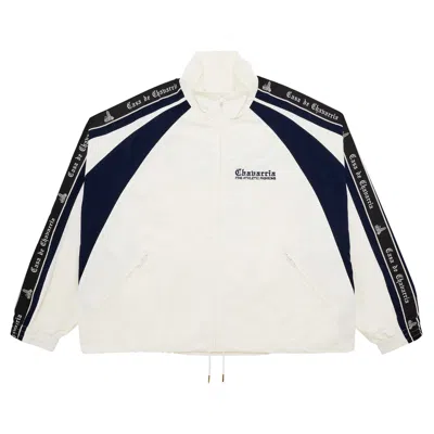 Pre-owned Willy Chavarria Casa De Chavarria Tape Jacket 'black/white' | Men's Size S