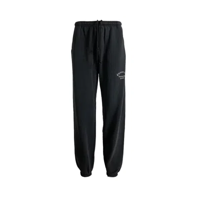 Pre-owned Willy Chavarria Chavarria Community Center Buffalo Sweatpant 011 L 'pirate Black' | Men's Size S