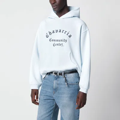 Willy Chavarria Chavarria Community Center Cotton Hoodie In Multi