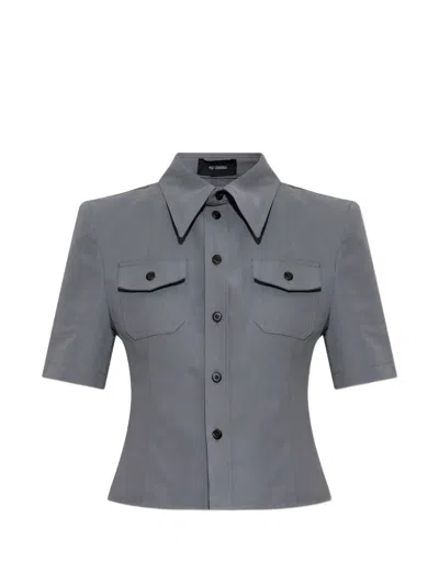 Willy Chavarria Chavela Button-up Shirt In Gray