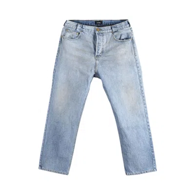 Pre-owned Willy Chavarria Chente Denim Pants 'blue Denim' | Men's Size 34