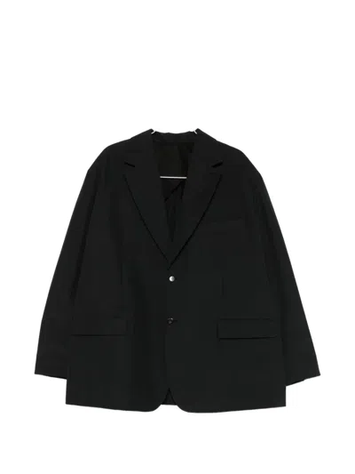 Willy Chavarria Chilango Oversized Blazer In Black