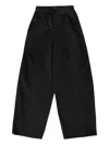 Willy Chavarria Cholo Chino Trousers Black In Black