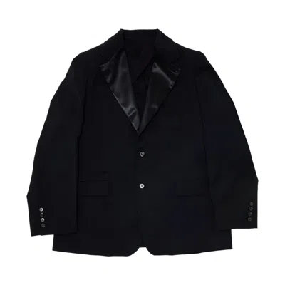 Pre-owned Willy Chavarria Chuco Tuxedo Blazer 'black' | Men's Size 46