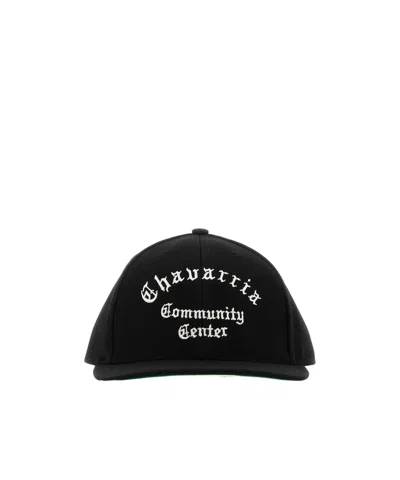 Willy Chavarria Community Center Baseball Cap In Black