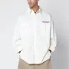 Willy Chavarria Corcoran White Cotton Shirt In White