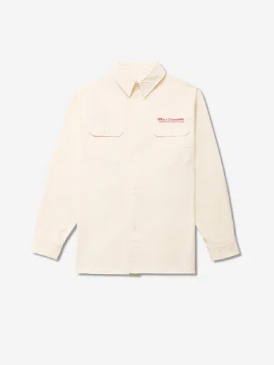 Willy Chavarria Corcoran Work Shirt In Neutral