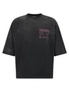 Willy Chavarria Tattoo Buffalo Graphic Crew Neck T Shirt In Black