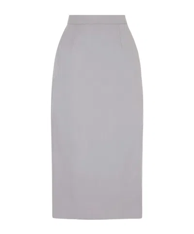 Willy Chavarria Cotton Midi Skirt In Multi