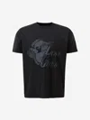 Willy Chavarria Graphic-print Cotton T-shirt In Black