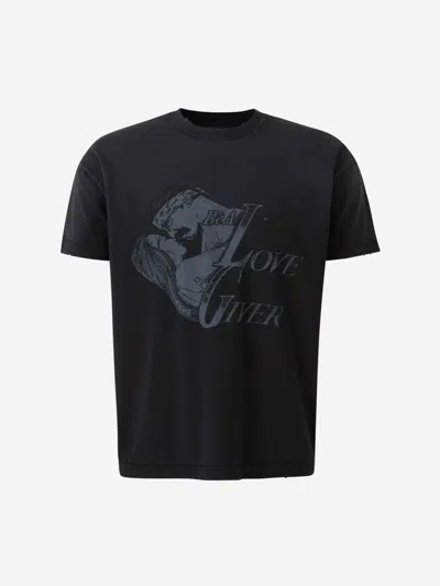 WILLY CHAVARRIA WILLY CHAVARRIA COTTON PRINTED T-SHIRT