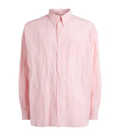 Willy Chavarria Cotton Veterano Shirt In Pink