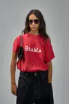 Willy Chavarria Diablo Bodysuit In Red