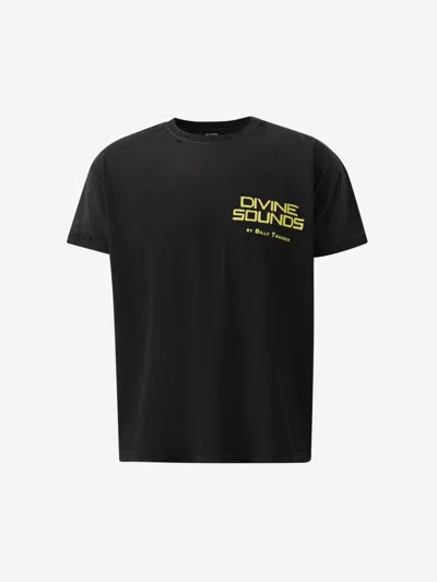 Willy Chavarria Divine Sounds T-shirt In Black