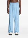 Willy Chavarria Elasticated Track Pants In Blue