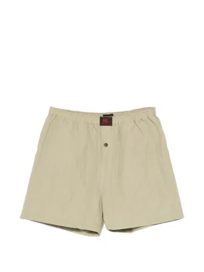 Willy Chavarria Elasticated-waist Shorts In Neutral