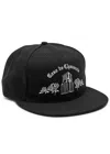 Willy Chavarria Casa De Chavarria Embroidered Cap In Black