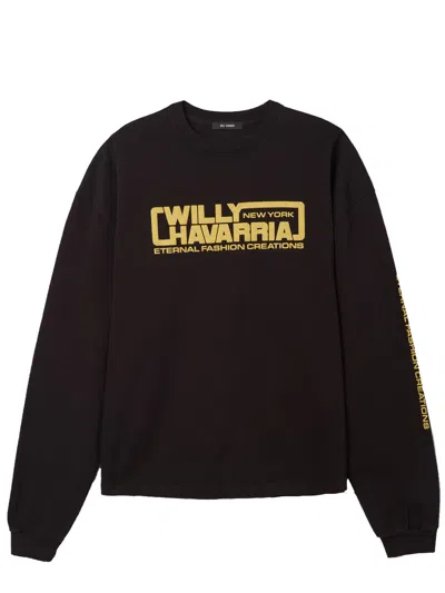 Willy Chavarria Eternal Fashion Creations Buffalo Tee In Black