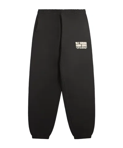 Willy Chavarria Fashion Service Track Pants In Black