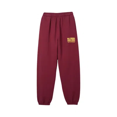 Pre-owned Willy Chavarria Fashion Services Buffalo Sweatpant 'bordeaux' | Purple | Men's Size S