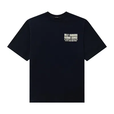 Pre-owned Willy Chavarria Fashion Services Standard Tee 'peacoat' | Blue | Men's Size Xl
