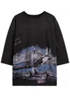 Willy Chavarria Free Willy Buffalo Printed Cotton T-shirt In Multi