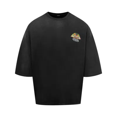 Pre-owned Willy Chavarria Fresh Produce Buffalo Tee 'black' | Men's Size L