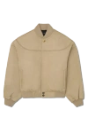 Willy Chavarria Gas Station Bomber Beige In Neutral