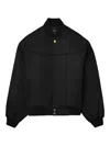 Willy Chavarria Gas Station Bomber Jacket In Black
