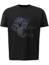 Willy Chavarria Graphic-print Cotton T-shirt In Black