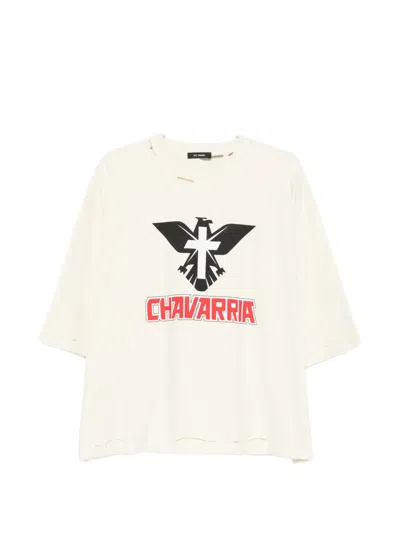 Willy Chavarria Graphic-print T-shirt In Neutral
