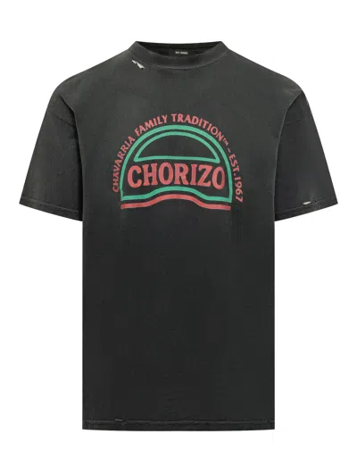 Willy Chavarria Graphic Stamp T-shirt Release In Black