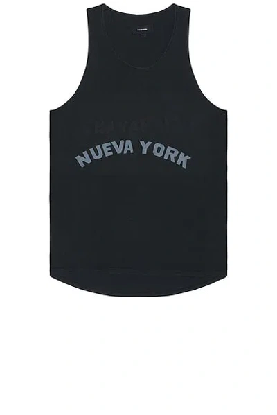 Willy Chavarria Graphic Tank In Black