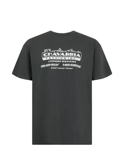 Willy Chavarria Graphic-print T-shirt In Gray