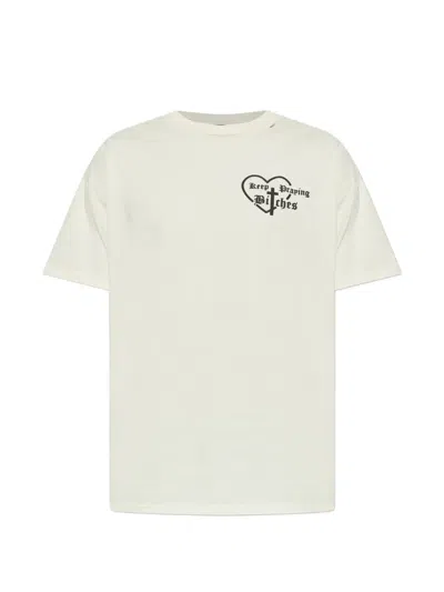 Willy Chavarria Graphic-print T-shirt In Neutral