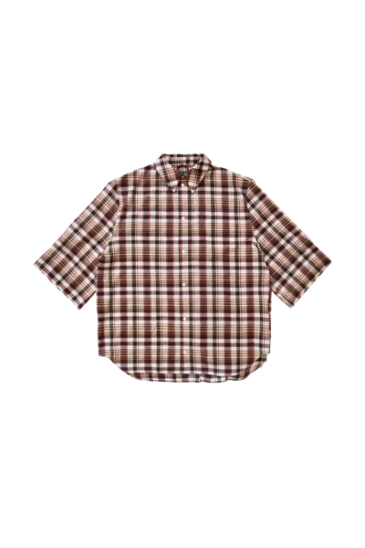 Willy Chavarria Hacienda S/s Shirt Brown
