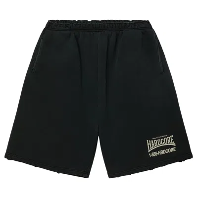 Pre-owned Willy Chavarria Hardcore Buffalo Sweatshort 'black' | Men's Size L