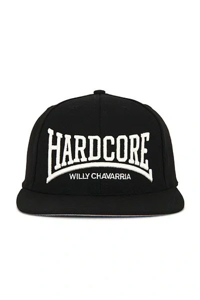 Willy Chavarria Logo-embroidered Baseball Cap In Black