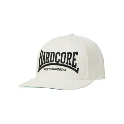 Pre-owned Willy Chavarria Hardcore Cap 'masa' | White | Men's Size Onesize