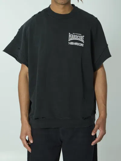Willy Chavarria Fashion Service Logo T-shirt In Black