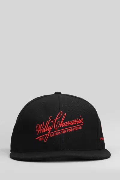 Willy Chavarria Hats In Black Cotton
