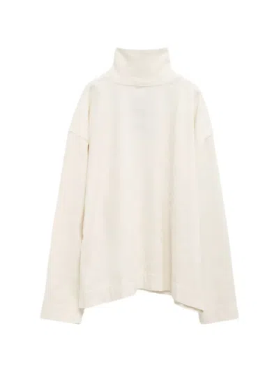 Willy Chavarria High-neck Sweater In Neutral