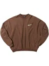 Willy Chavarria Hooligan Sweatshirt In Brown