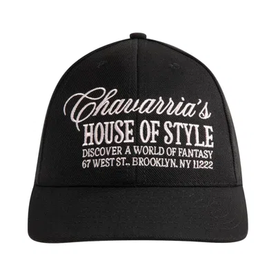 Pre-owned Willy Chavarria House Of Style Cap 'black Beauty' | Men's Size Onesize