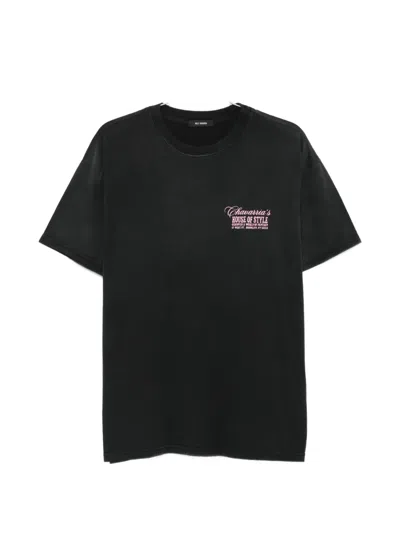 Willy Chavarria House Of Style Graphic T-shirt In Black
