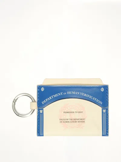 Willy Chavarria Human Verification Wallet In Blue